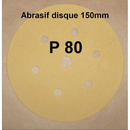 Abrasif disque P80
